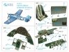 Quinta Studio QD48403 F4F-4 Wildcat 3D-Printed & coloured Interior on decal paper (Eduard) 1/48